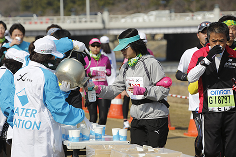 マイボトル給水の実施